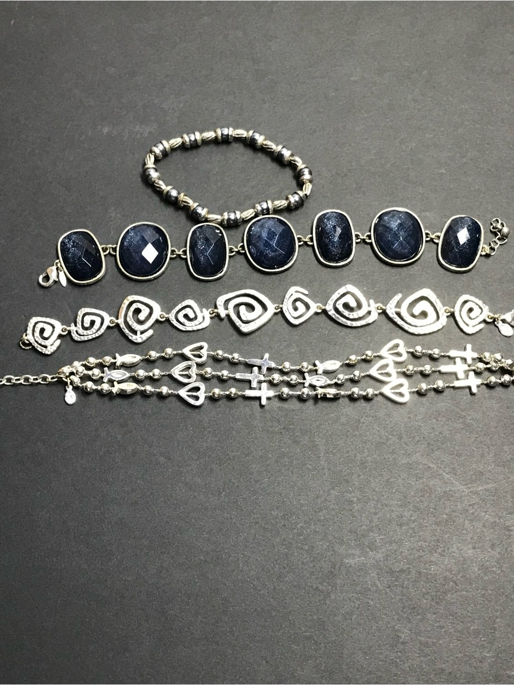 Lot Of Four Vintage Bracelets